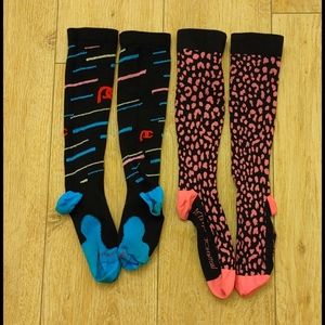 Betsey Johnson pro compression nurse work socks